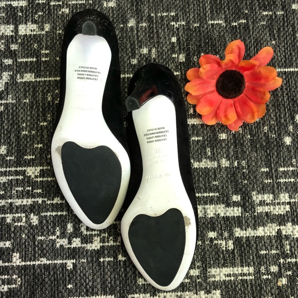 Ron White Vero Quoio Pumps in Black - Size 7.5/38 - Picture 9 of 9